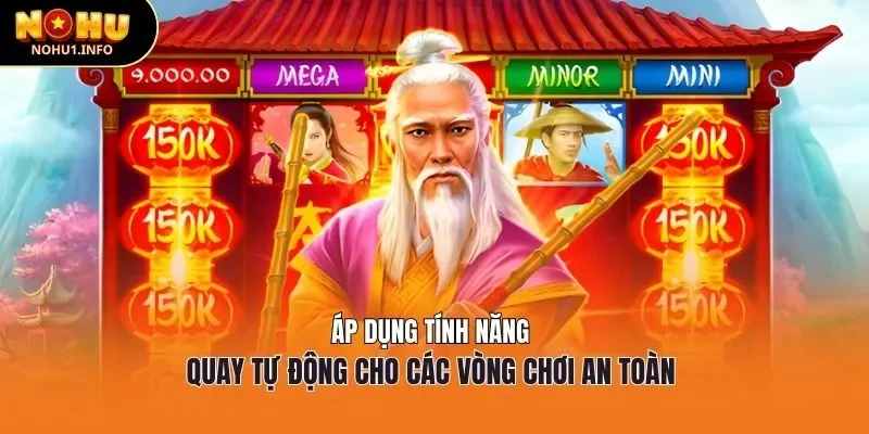 Áp dụng tính năng quay tự động cho các vòng chơi an toàn 